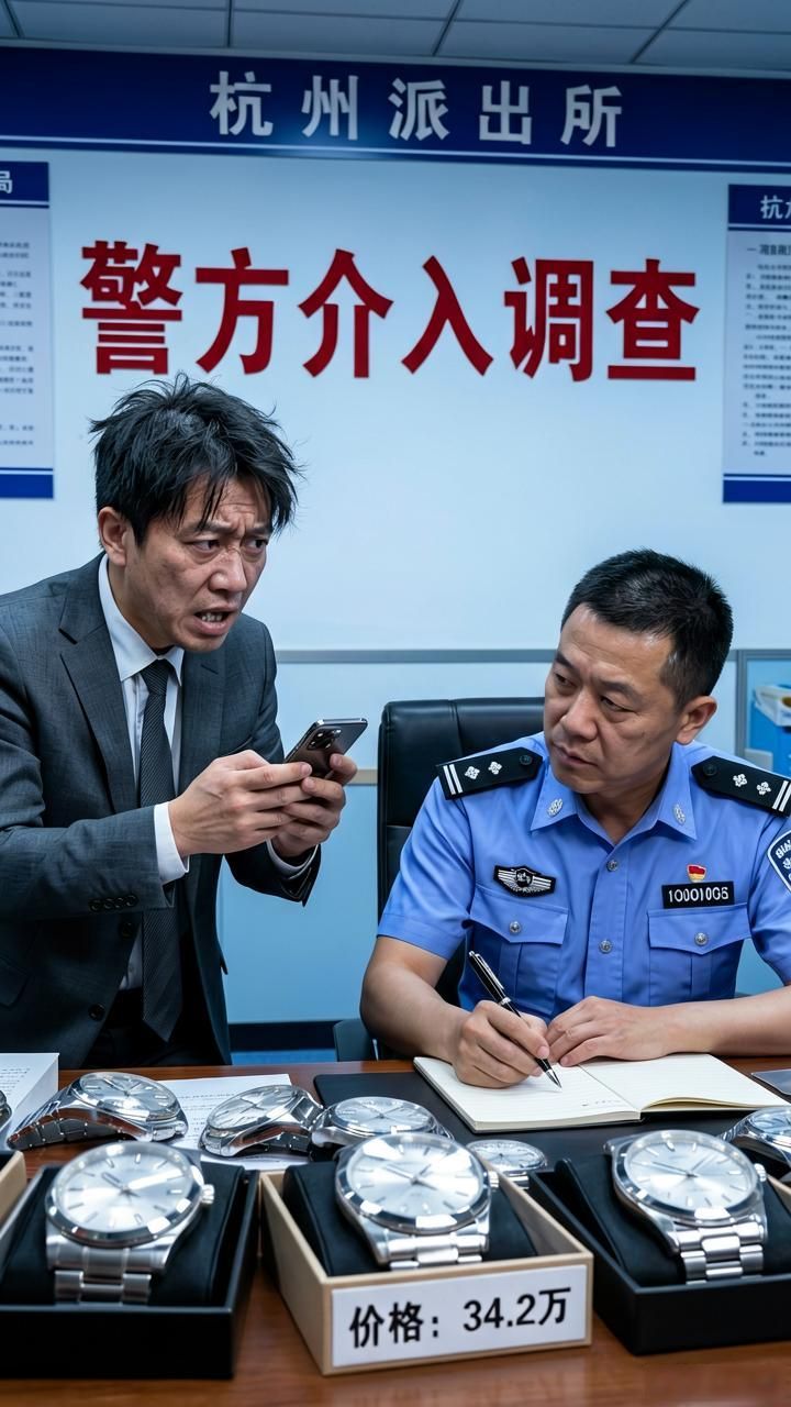 二手奢侈品手表回收被骗_杭州上城区_警方拦截洗钱案件_冒充钟表鉴定师诈骗_34.2万货款转给骗子_警方联动外省破案_二手奢侈品回收店